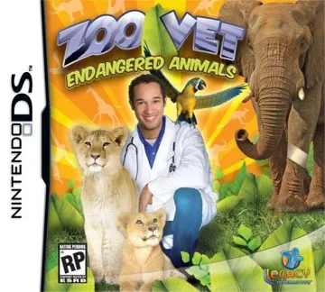 Zoo Vet - Endangered Animals (USA) box cover front